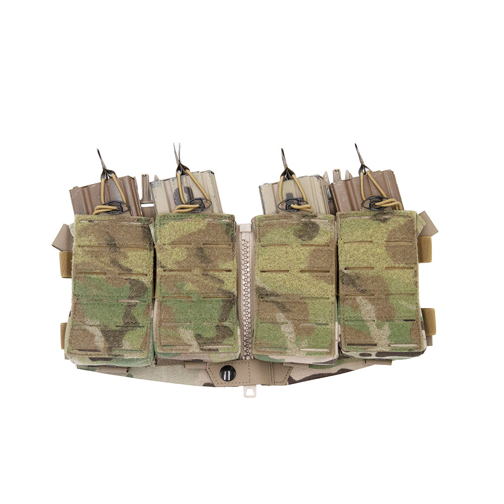 HUSAR Hybrid riffle Zipper chest rig base - pwtactical