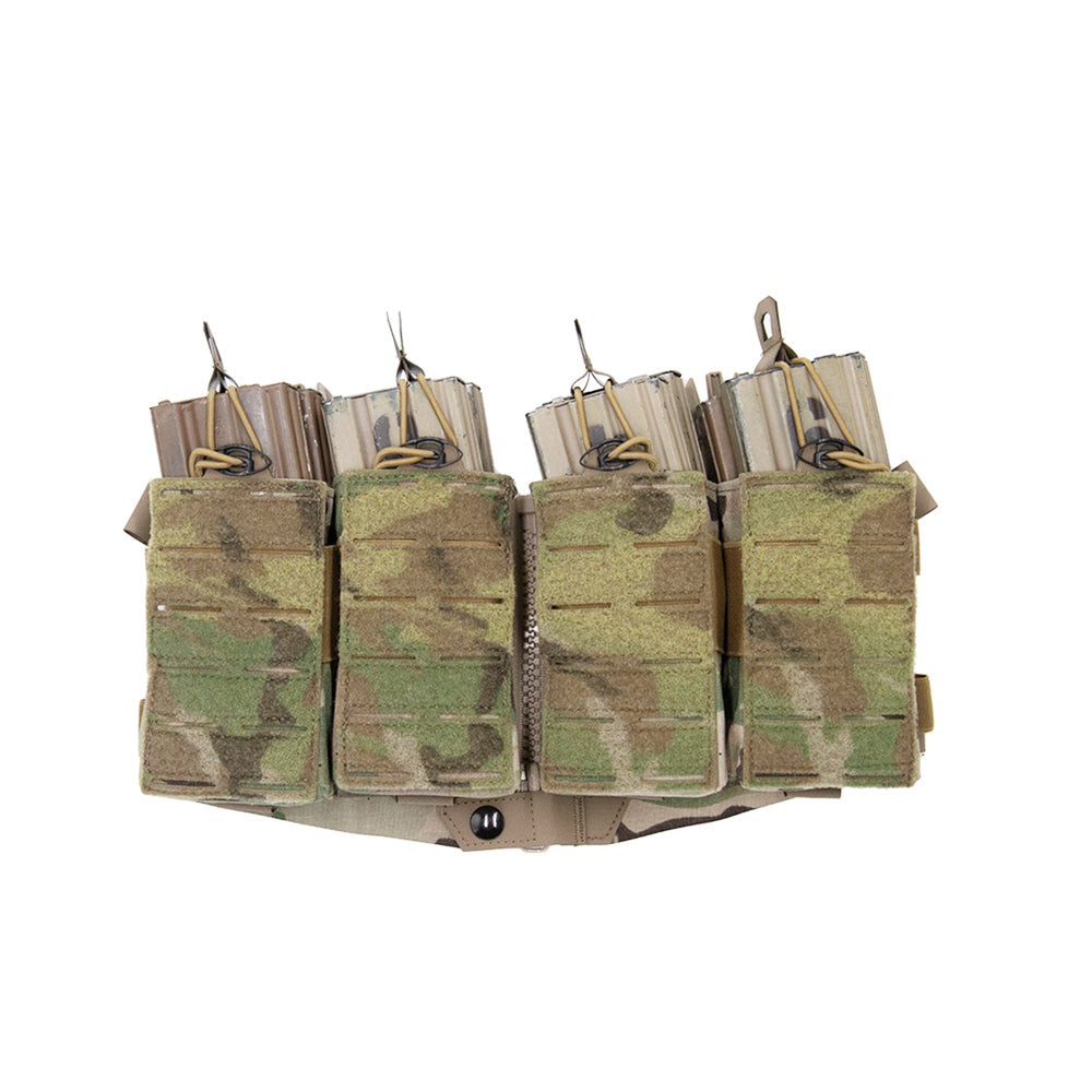HUSAR Hybrid riffle Zipper chest rig base - pwtactical